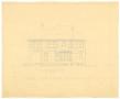 Thumbnail image of item number 2 in: 'Ely Residence, Abilene, Texas: West Elevation'.