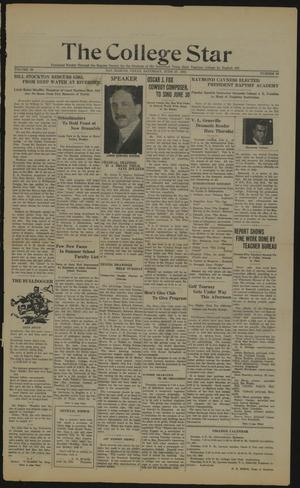 The College Star (San Marcos, Tex.), Vol. 23, No. 30, Ed. 1 Saturday, June 27, 1931