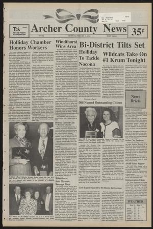 Archer County News (Archer City, Tex.), No. 8, Ed. 1 Thursday, February 21, 1991