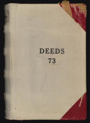 Primary view of object titled 'Travis County Deed Records: Deed Record 73'.