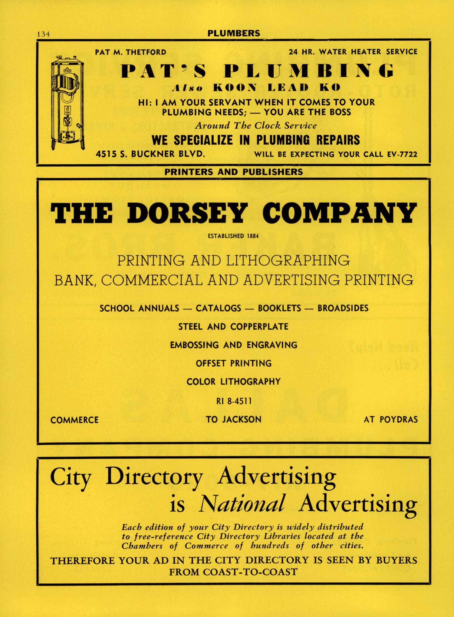 Dallas City Directory, 1957
                                                
                                                    134
                                                