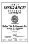Thumbnail image of item number 4 in: 'Dallas City Directory, 1927'.