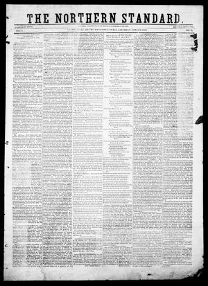 Primary view of object titled 'The Northern Standard. (Clarksville, Tex.), Vol. 8, No. 32, Ed. 1, Saturday, April 12, 1851'.