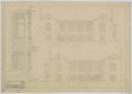 Thumbnail image of item number 2 in: 'Baptist Church, Sterling City, Texas: Elevations'.