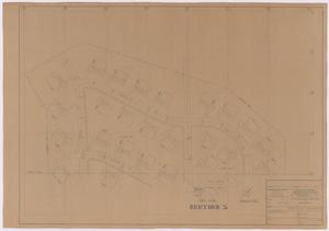 Primary view of object titled 'Bryan Air Force Base Housing: Plot Plan - Section 5'.