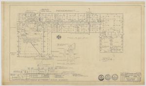 Highland Methodist Church, Odessa, Texas: First Floor Electrical Plan, Revised