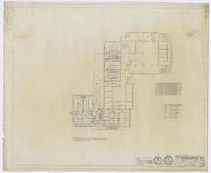 Primary view of object titled 'First Baptist Church Educational Building Additions: Ground Floor Electrical Plan'.