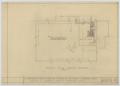 Technical Drawing: Sanitarium Building, Stamford, Texas: Ground Floor