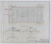 Thumbnail image of item number 1 in: 'First Baptist Church, Rule, Texas: Roof Framing Plan'.