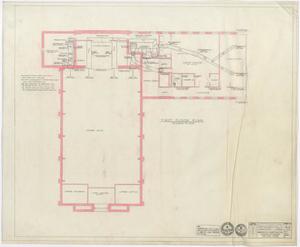 Primary view of object titled 'First Methodist Church Additions: Ventilation Plan'.