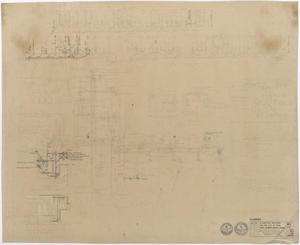 Primary view of object titled 'Hospital Building, Spur, Texas: Plumbing Plan'.