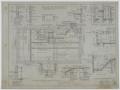 Technical Drawing: Sanitarium Building, Lamesa, Texas: Foundation and Basement Plan