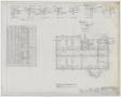 Thumbnail image of item number 1 in: 'Hamilton Hospital Additions, Olney, Texas: Revised First Floor Framework'.