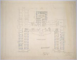 Haskell County Hospital Alterations, Haskell, Texas: Proposed Addition to the Floor Plan