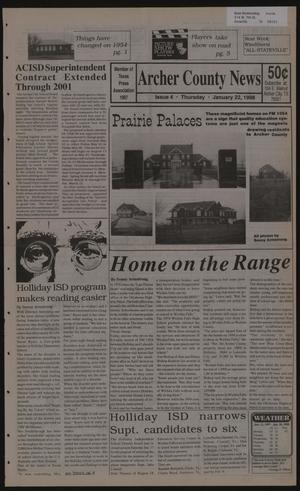 Archer County News (Archer City, Tex.), No. 4, Ed. 1 Thursday, January 22, 1998