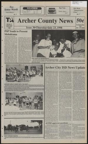 Archer County News (Archer City, Tex.), No. 30, Ed. 1 Thursday, July 23, 1998