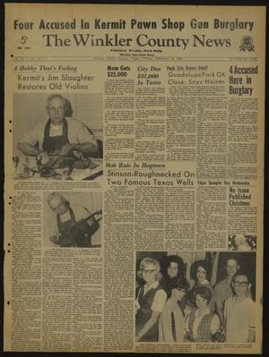 The Winkler County News (Kermit, Tex.), Vol. 29, No. 33, Ed. 1 Friday, December 18, 1964