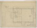 Technical Drawing: Irion County Courthouse: General Construction Plans, Basement
