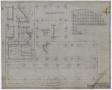Thumbnail image of item number 1 in: 'Eastland High School, Eastland, Texas: Footing and Basement Framing Plan'.