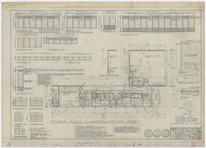 Primary view of object titled 'Elementary School Building, Fort Stockton, Texas: Floor Plan'.