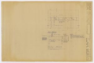 Primary view of object titled 'High School Building Alterations, Fort Stockton, Texas: Roof Framing Plan'.
