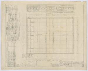 Primary view of object titled 'Hamlin City Hall: Roof Framing Plan'.