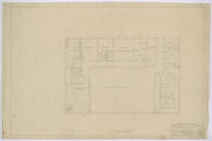 Primary view of object titled 'Irion County Courthouse: Furniture Plans, Third Floor'.
