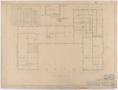 Technical Drawing: Sterling County Courthouse: Third Floor Framing