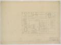 Technical Drawing: Irion County Courthouse: Furniture Plans, Second Floor