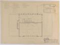 Technical Drawing: Sterling County Courthouse: Third Floor