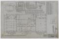 Thumbnail image of item number 1 in: 'High School Building, Fort Stockton, Texas: First Floor Framing Plan'.