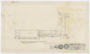 School Buildings, Eldorado, Texas: Partial Office Floor Plan