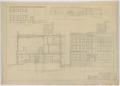 Technical Drawing: Irion County Courthouse: General Construction Plans, South Section