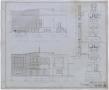 Technical Drawing: City Auditorium, Stamford, Texas: Elevations and Details