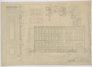 Irion County Courthouse: General Construction Plans, Rear Elevation