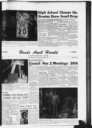 Hondo Anvil Herald (Hondo, Tex.), Vol. 72, No. 36, Ed. 1 Friday, September 5, 1958