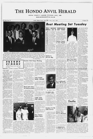 The Hondo Anvil Herald (Hondo, Tex.), Vol. 81, No. 27, Ed. 1 Friday, July 7, 1967