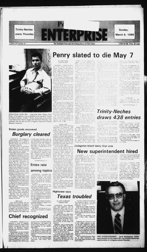 Polk County Enterprise (Livingston, Tex.), Vol. 104, No. 20, Ed. 1 Sunday, March 9, 1986