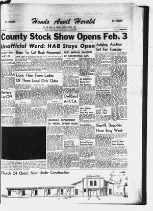 Hondo Anvil Herald (Hondo, Tex.), Vol. 72, No. 5, Ed. 1 Friday, January 31, 1958