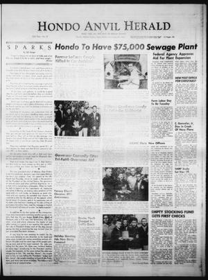 Primary view of object titled 'Hondo Anvil Herald (Hondo, Tex.), Vol. 78, No. 47, Ed. 1 Friday, November 20, 1964'.