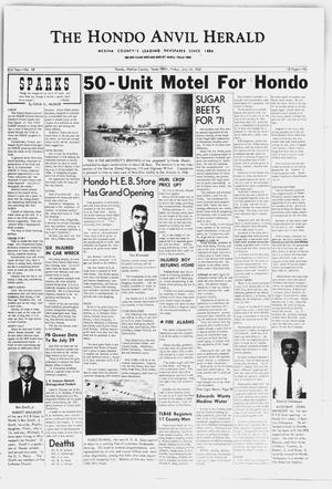 The Hondo Anvil Herald (Hondo, Tex.), Vol. 81, No. 28, Ed. 1 Friday, July 14, 1967