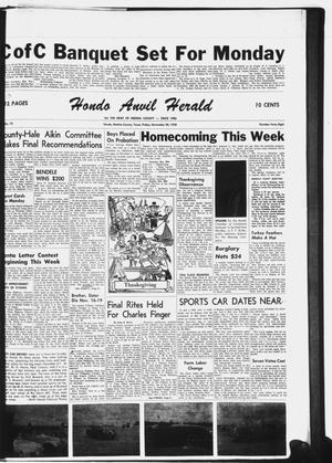 Hondo Anvil Herald (Hondo, Tex.), Vol. 72, No. 48, Ed. 1 Friday, November 28, 1958