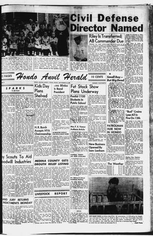 Hondo Anvil Herald (Hondo, Tex.), Vol. 70, No. 13, Ed. 1 Friday, September 16, 1955