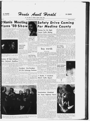 Hondo Anvil Herald (Hondo, Tex.), Vol. 72, No. 17, Ed. 1 Friday, April 25, 1958