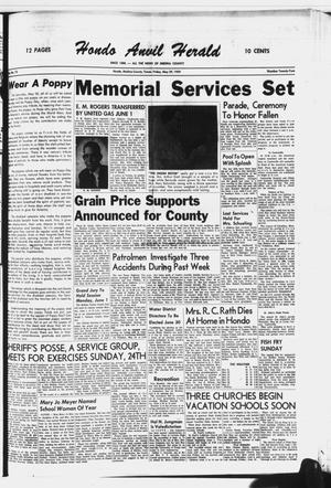 Hondo Anvil Herald (Hondo, Tex.), Vol. 73, No. 22, Ed. 1 Friday, May 29, 1959