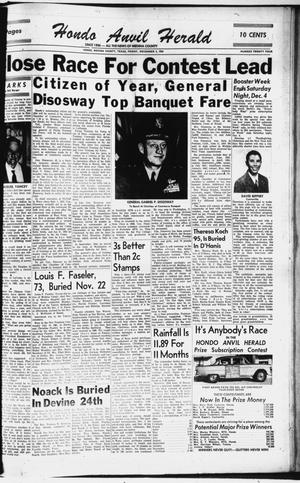 Hondo Anvil Herald (Hondo, Tex.), Vol. 69, No. 24, Ed. 1 Friday, December 3, 1954