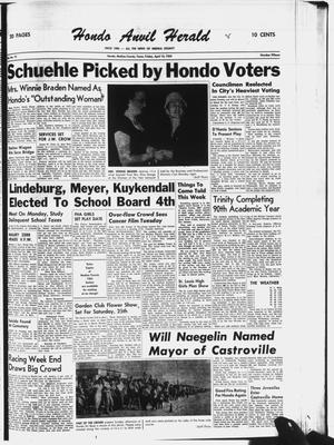Hondo Anvil Herald (Hondo, Tex.), Vol. 73, No. 15, Ed. 1 Friday, April 10, 1959
