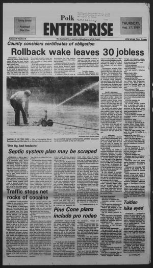 Polk County Enterprise (Livingston, Tex.), Vol. 107, No. 66, Ed. 1 Thursday, August 17, 1989