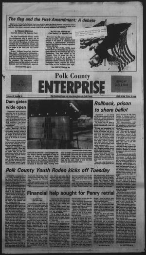 Polk County Enterprise (Livingston, Tex.), Vol. 107, No. 53, Ed. 1 Sunday, July 2, 1989