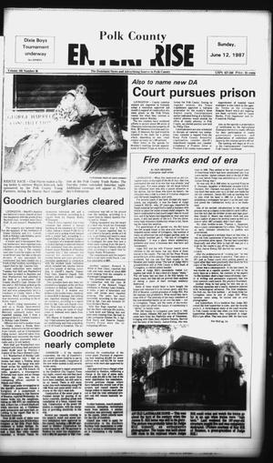 Polk County Enterprise (Livingston, Tex.), Vol. 105, No. 56, Ed. 1 Sunday, July 12, 1987